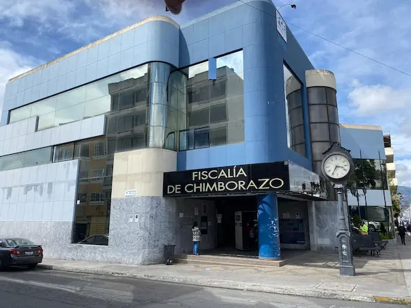Fiscalía General del Estado con sede en Chimborazo conoció el caso y actuó con contundencia