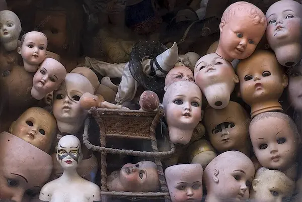 Mujer escondía restos humanos en muñecas para venderlas