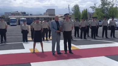 Policía reparó 30 vehículos con el apoyo del ITES Cisneros en Riobamba
