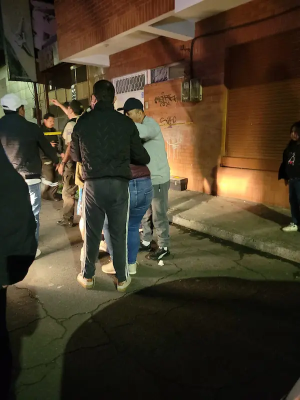 Desconsolados familiares no daban crédito a lo que aconteció