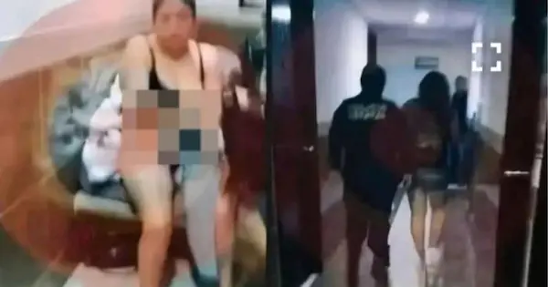 Trío sexual entre policías termina en pelea violenta