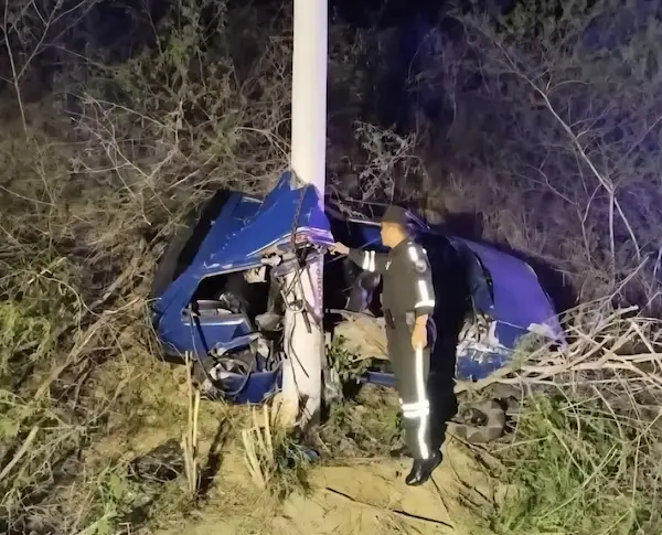 2 niños muertos y 3 heridos en brutal accidente de tránsito
