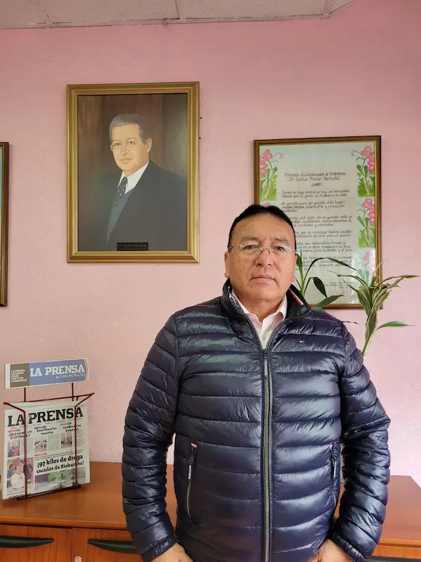 Santiago Díaz Merino es el profesional del Derecho que demanda a la Justicia que cumpla su función.