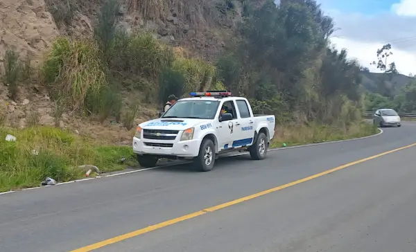 Efectivos del Distrito GUano - Penipe, de la Policía Nacional, tomaron el debido procedimiento