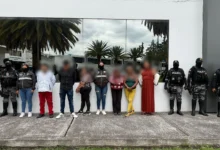 6 detenidos por microtráfico de drogas en mercado de Ambato.