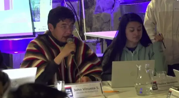 Alcalde de Riobamba y concejal se enfrentan durante sesión en Pungalá