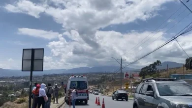 Ambato mujer muere atropellada por un tráiler en Santa Rosa.
