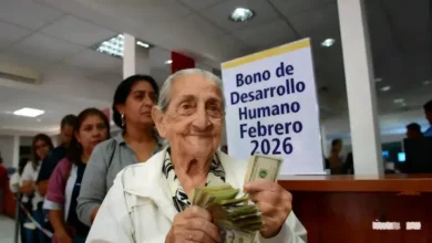 Bono de Desarrollo Humano febrero 2026: Fechas de pago con cédula