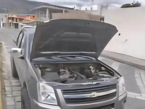 Tras ingresar las características de la camioneta en el sistema SIIPNE se conoció de la novedad