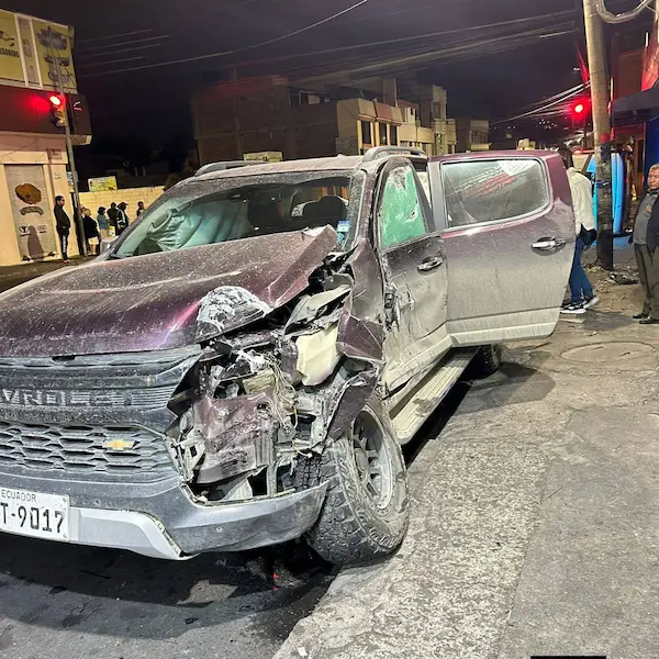 El otro vehículo involucrado en el siniestro