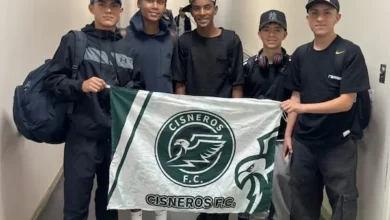 Cisneros FC envía jugadores para formación internacional.
