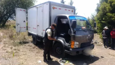 Hallan carro desmantelado en Licán/Riobamba