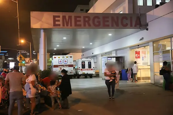 De manera lamentable, en la casa de salud solo confirmaron que ya no registraba signos vitales