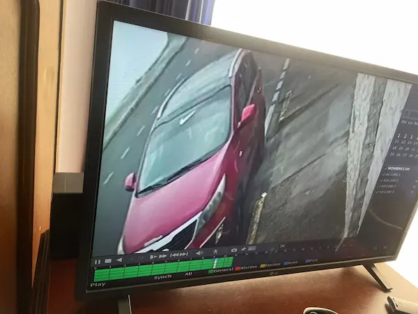 Un video de una cámara de seguridad daba cuenta del automotor involucrado en el hecho delictivo