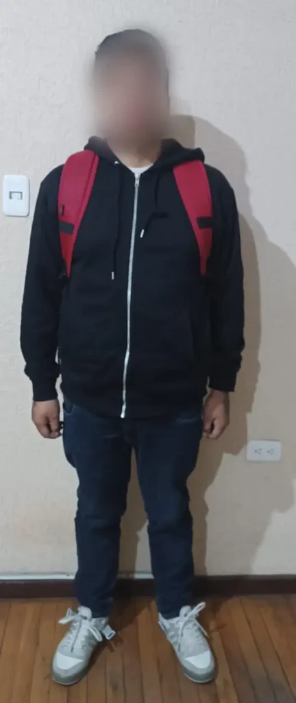 Erick Adonis G. L., de 25 años