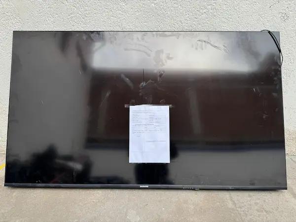 El televisor que le faltaba a la discoteca