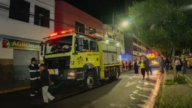 Incendio en local de costura de Riobamba por vela encendida