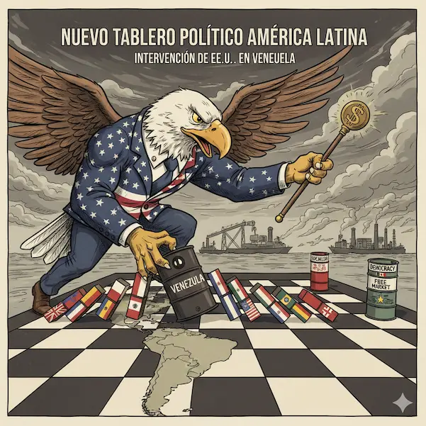 Intervención de EE.UU en Venezuela y nuevo tablero político de América Latina