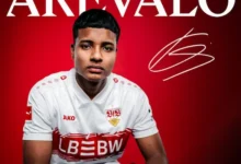 Jeremy Arévalo ya entrena con el Sttutgart en Alemania.