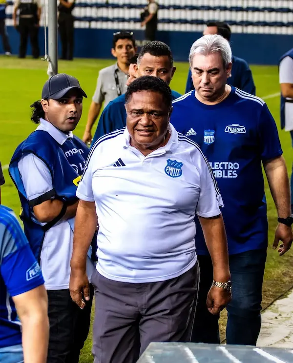 Jorge Guzmán deja de ser presidente de Emelec.