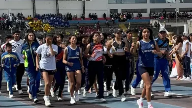 Juegos Estudiantiles 2026 se inauguraron en Riobamba.