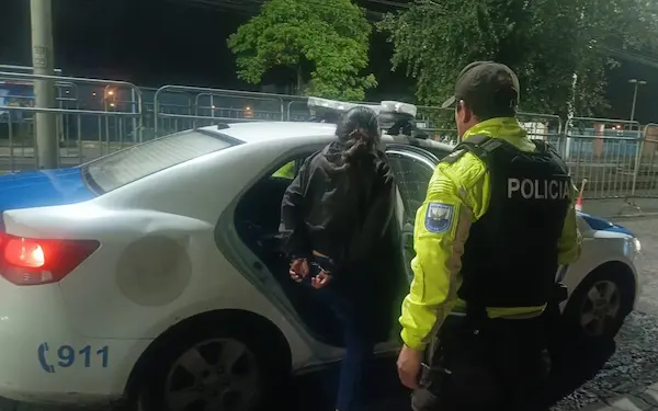 La mujer fue trasladada al Centro de Privación de la Libertad de Chimborazo