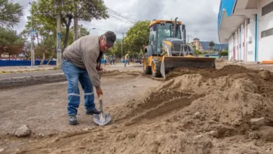 Municipio Riobamba retoma trabajos en Av. Carlos Zambrano