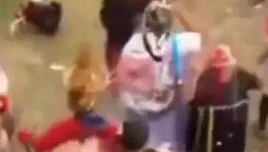 Pelea en la Diablada Pillareña 2026