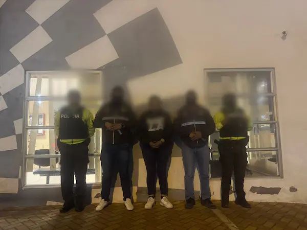 Ruth L., al momento de su captura