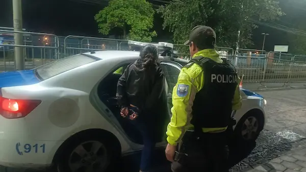 Finalmente, la mujer fue llevada ante los operadores de Justicia