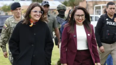 Presidenta de Ecuador visitó a mujeres emprendedoras de Chimborazo