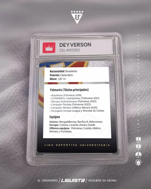 Perfil del delantero brasileño.