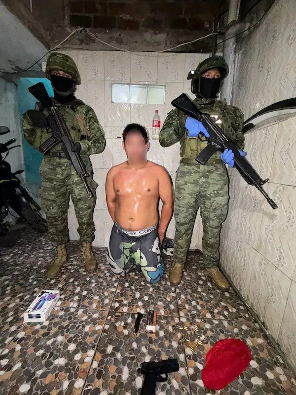 Brigada captura a alias Adonis presunto miembro de Los Lobos