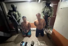 Ejército detiene a alias Chicho y Crosti de Los Choneros