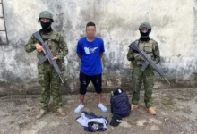 Ejército detiene a ciudadano y decomisa droga