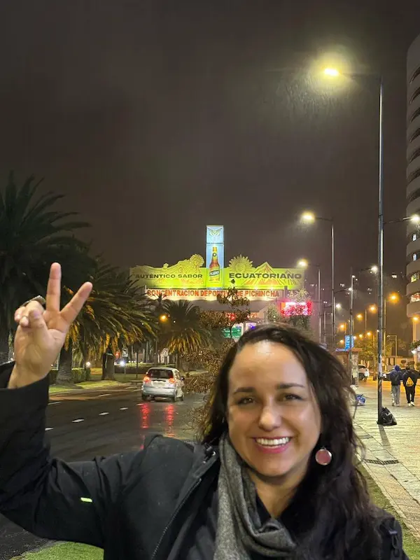 Gabriela Rivadeneira en Ecuador