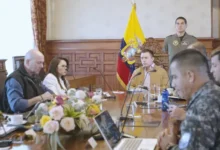 Daniel Noboa lidera Bloque de Seguridad en Carondelet