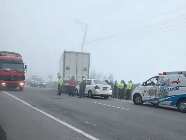 Policía Nacional aseguró el perímetro, a fin de realizar el debido procedimiento