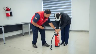 Bomberos de Riobamba capacitan en prevención de incendios