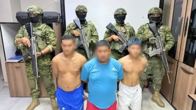 Ejército detuvo a 3 sujetos vinculados al sicariato y extorsión