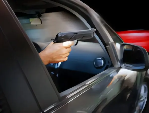 Desde una camioneta negra se habría producido el ataque armado