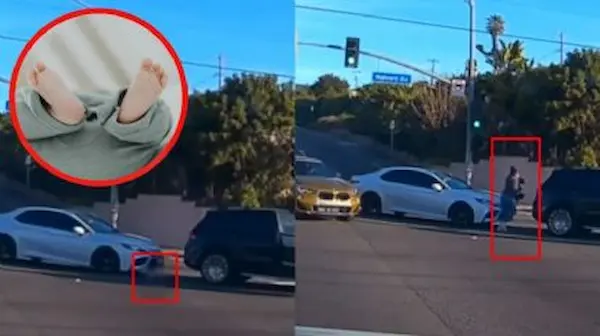 El momento exacto del incidente