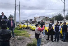Taxistas de Riobamba contra presencia de taxis de otros cantones