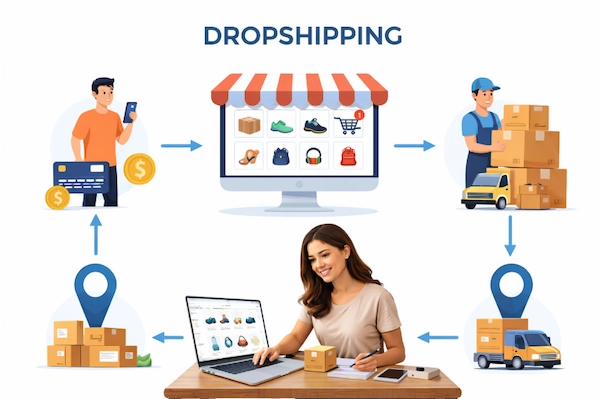 Cómo funciona el dropshipping paso a paso
