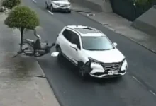Video | Ciclista fue atropellado y conductor huyó del lugar