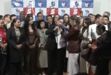 Luisa González se pronuncia sobre su allanamiento