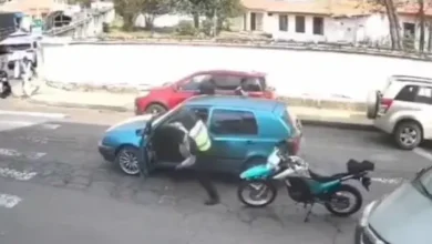 Video | Conductor en presunto estado etílico detenido en Latacunga