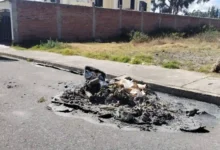 Quemaron basurero en Riobamba: expresan su rechazo