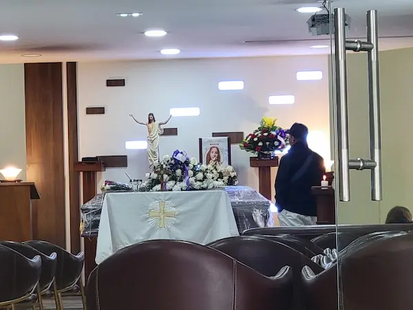 Una capilla ardiente se levantó para darle un último adiós