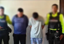 Robaron pizzería en Riobamba y dispararon a un policía